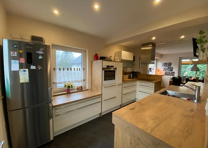 Haus Ostend Ganzes Mit Garten Ideal Fuer Zwei Erwachsene Und Zwei Espelkamp-Mittwald